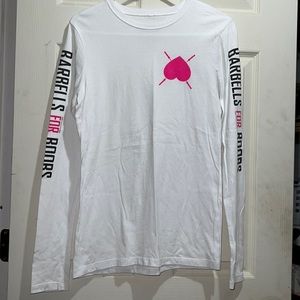 Barbells for Boobs long sleeve tee